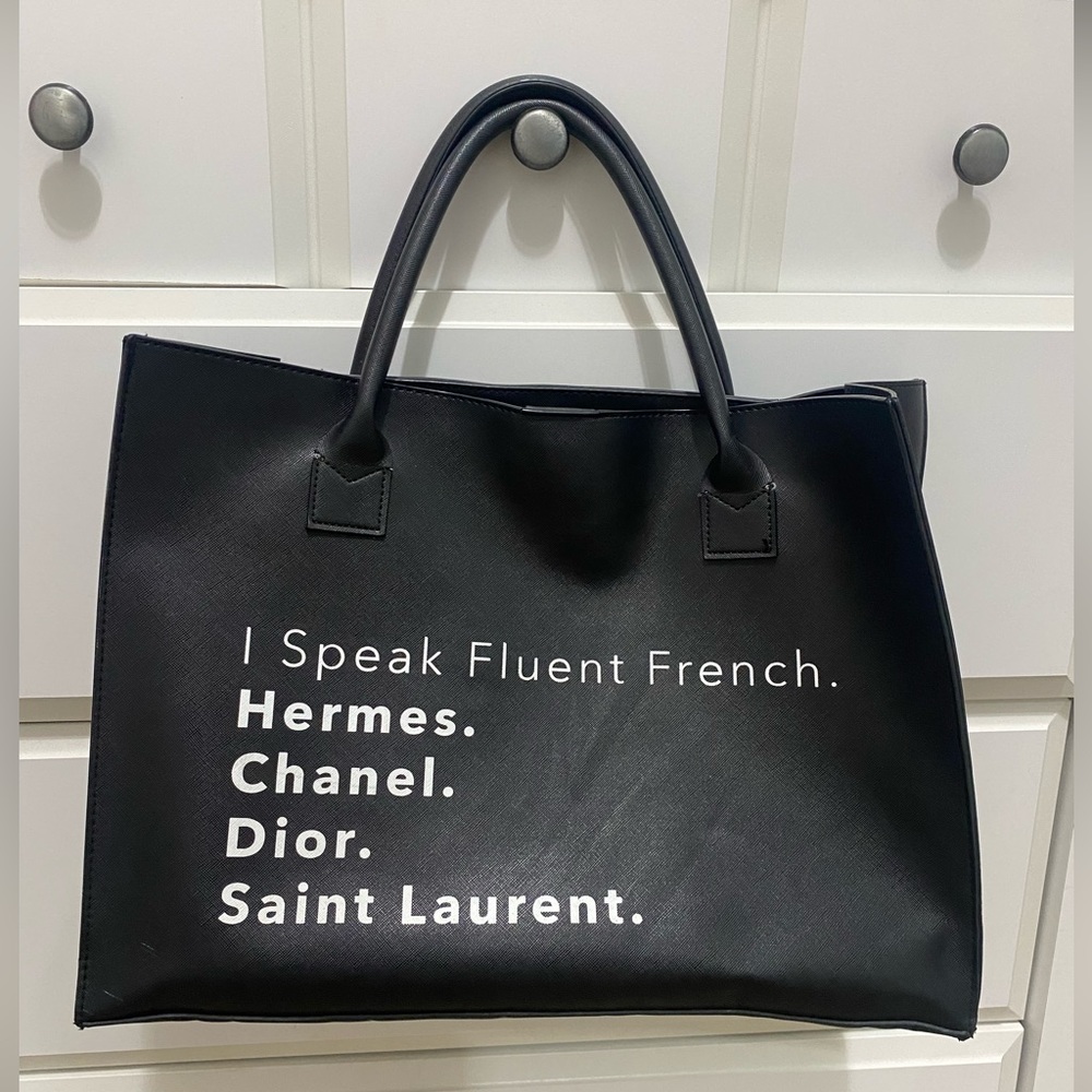 LA|TC VEGAN LEATHER TOTE